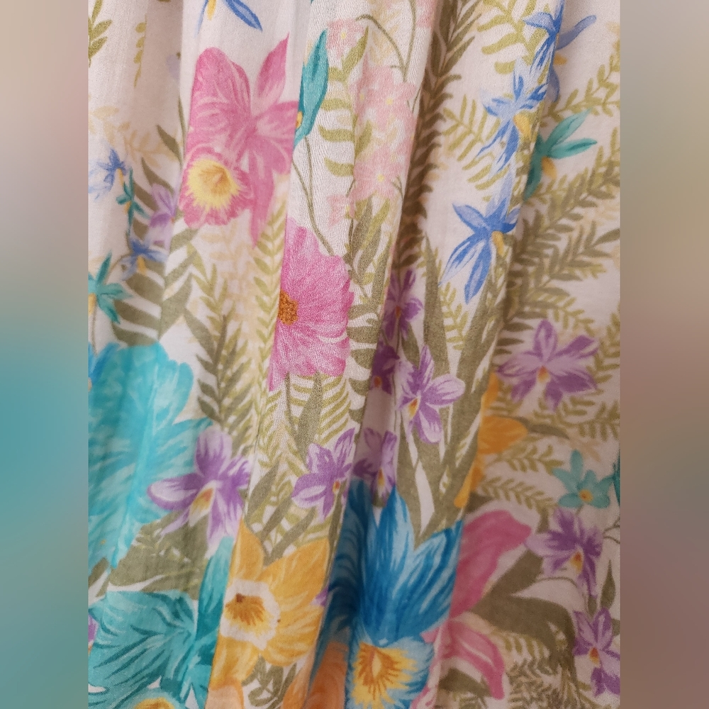 SPELL Lei Lei Frill Gown in Cream Floral - Picture 15 of 16